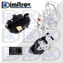 Брава задна лява врата Opel Astra J Insignia Zafira Tourer C